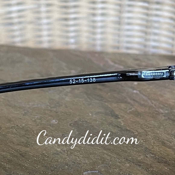 NWT Candy Did It! Handmade Black & Clear Crystal Bling Reader Glasses 4.00 - Picture 9 of 11